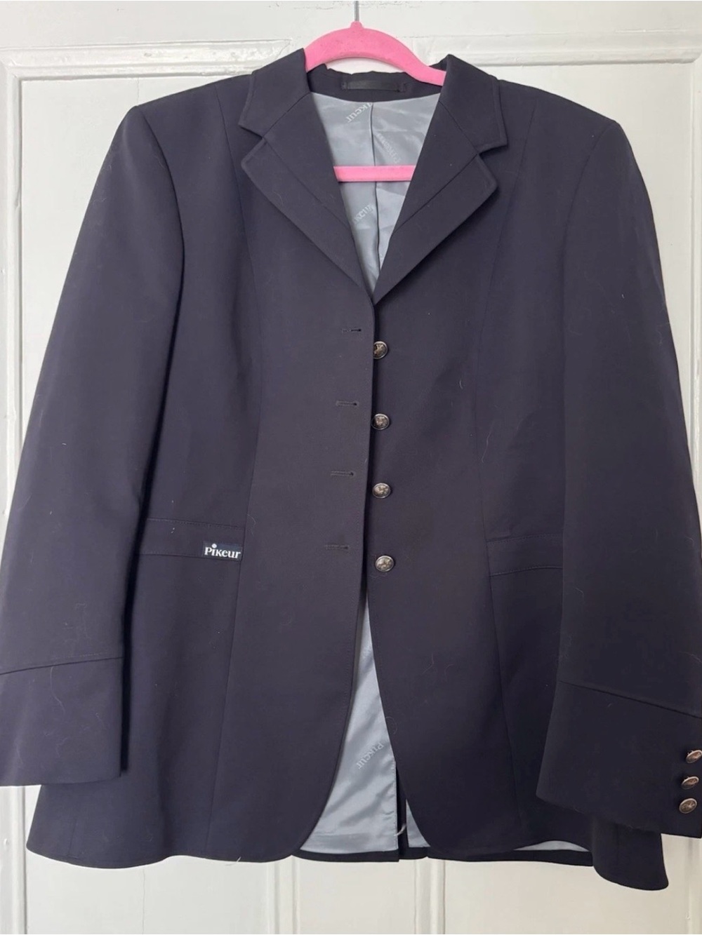 Pikeur  navy blue equestrian riding jacket size 42